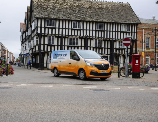 Custom Heat van in Evesham